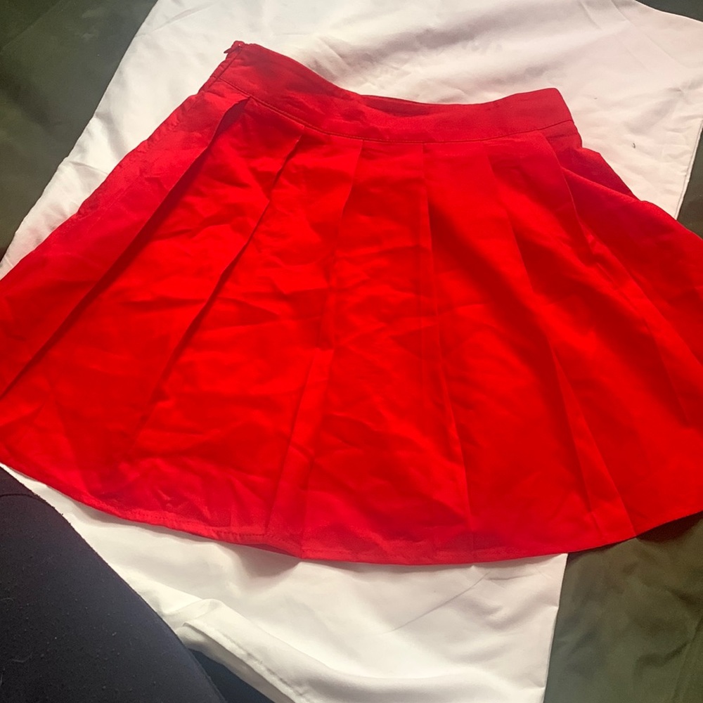 red skirt